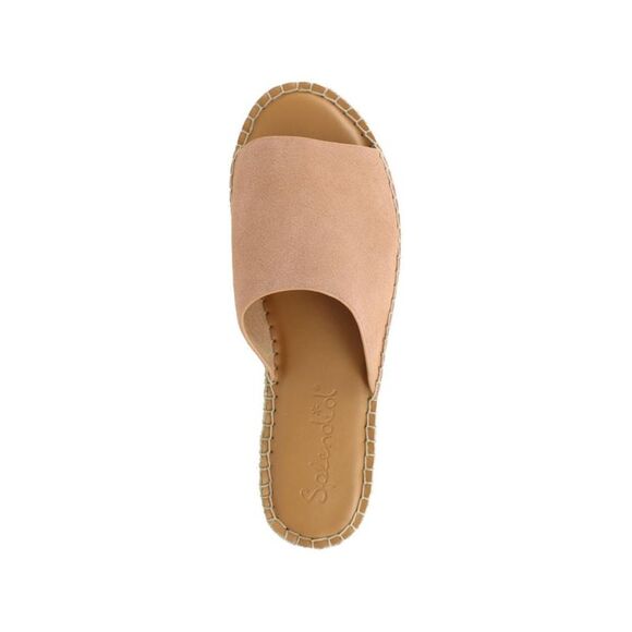 SPLENDID Womens Beige Beef Rolled Maia Toe Slip On Leather Espadrille Shoes 7 M - Picture 4 of 4